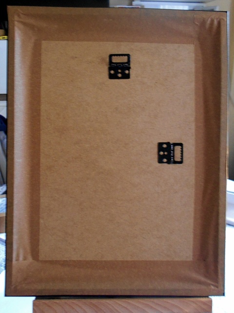 " Warszawski dzień " Gwasz na papierze , 18,5 x 27,5 cm, z oprawą 33 x43 cm.